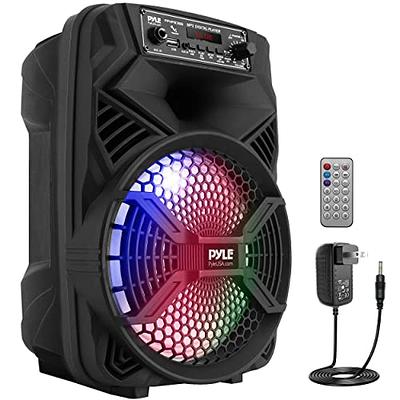 Pyle Portable Bluetooth PA Speaker - 300W Rechargeable Outdoor Bluetooth  Speaker Portable PA System 