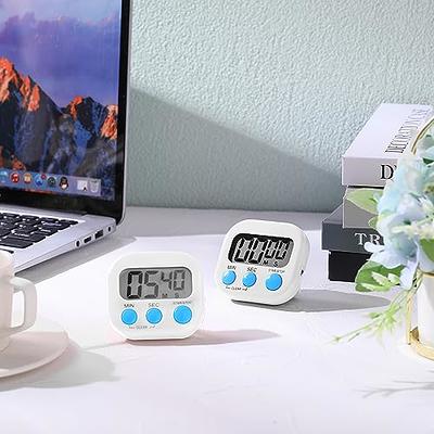 Yunnyp Kitchen Timer 60 Minutes Mechanical Timer Clock with Loud Alarm  Countdown Timer No Battery Needed for Oven Cooking Baking Exercise Fitness  Teaching Classroom Study White - Yahoo Shopping