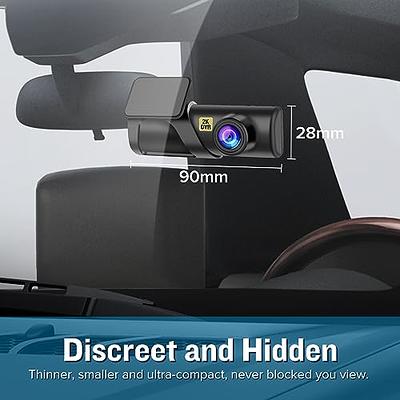 Dash Cam WiFi 2.5K 1440P Front Dash Camera for Cars, E-YEEGER Car Camera  Mini Dashcams with App, Night Vision, 24H Parking Mode, G-Sensor, Loop  Recording, Free 32G Card, Support 256GB Max 