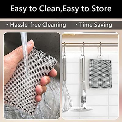 DIY Chainmail Scrubber Kit Craft a Steel Scrubber for Cleaning