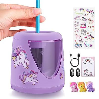 Pencil Sharpeners Electric Pencil Sharpener, Battery Operated Pencil  Sharpener for Kids Artists Adults