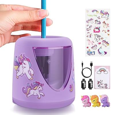 Powerme Electric Pencil Sharpener - Battery Powered For Colored