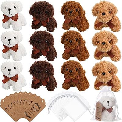 9 Pieces Mini Dog Stuffed Animals Bulk Plush Puppy Party Favors Small  Stuffed Soft Baby Puppies Birthday Gift for Kids Girls Boys Backpack  Pendant