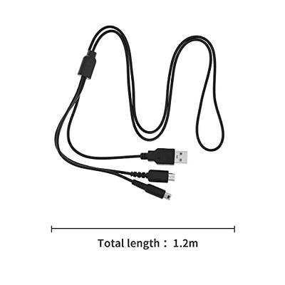 HAUZIK Power Supply Replacement Compatible with Nintendo 3DS, 3DS XL, 2DS,  2DS XL, DSi, DSi XL Charger AC Adapter with Cable