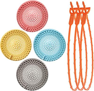 Shower Drain Cover Hair Catcher, Drain Hair Catcher Bathroom Tub