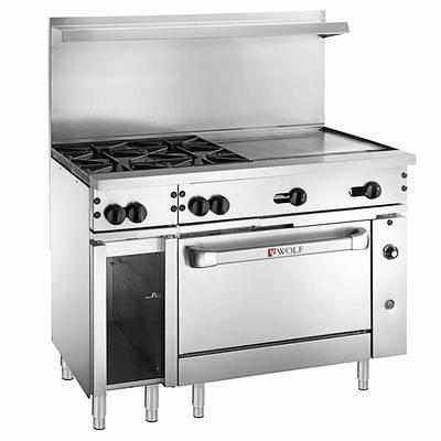 Cooking Performance Group R-CPG-36-NL 6 Burner Gas Countertop Range / Hot  Plate - 132,000 BTU