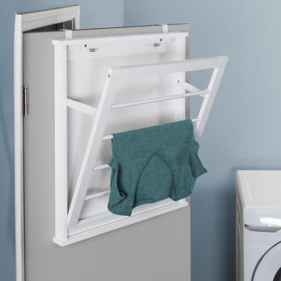 Honey-Can-Do Narrow Folding Wing Clothes Dryer White