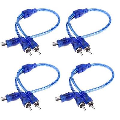 SiYear XLR Male to 2 x Phono RCA Plug Adapter Y Splitter Patch Cable, 1 XLR  Male 3 Pin to Dual RCA Male Plug Stereo Audio Cable Connector(1.5 Meters)