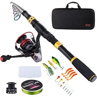 Burning Shark Jigging Rod Saltwater Offshore Heavy Trolling Fishing Rod Big  Game Conventional Boat Fishing Rod with Roller Guides- Gloden 5' 6(50-80lb)  - Yahoo Shopping