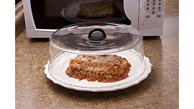 Cover 'n Cook Glass Microwave Plate Cover how to use 