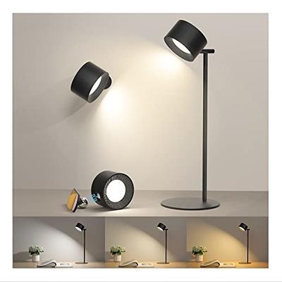 Cute Desk Lamp,rechargeable Battery Operated,adjustable Study Desk Lamps  For College Dorm Room Home Bedroom Reading,unique Gift(uncommon)