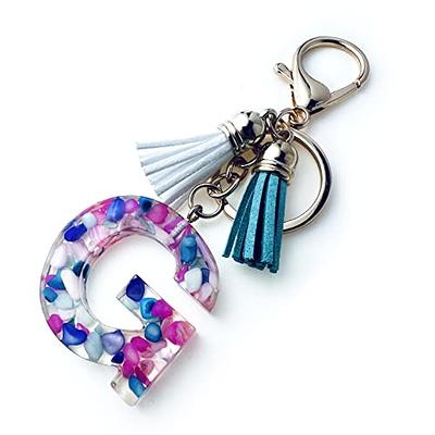 Suweibuke Cute Beige Key Chains for Women Girls, Initial Letter Keychains  with White Tassel, Charms for Key Handbags Backpacks (M) - Yahoo Shopping