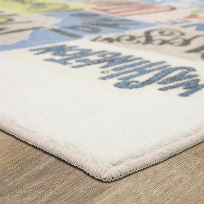 Mainstays 5' x 8' Non-Skid Non-Slip Cream Rug Pad