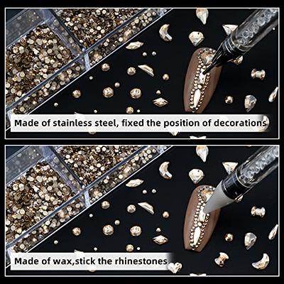  Flat Back Rhinestones Buttons Embellishments with