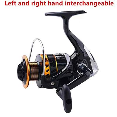 Blusea Fishing Rod and Reel Combo Carbon Fiber Telescopic Fishing