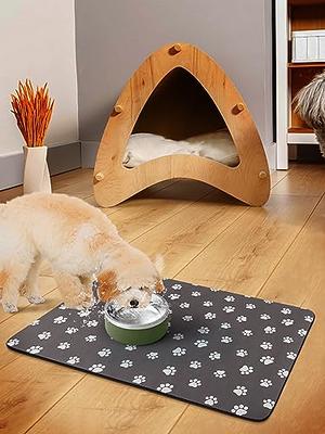 Quick Dry Absorbent Dog Food Mat - 19x12 in Diatom Mud Anti-Slip Dog Water  Bowl Mat, No Stains Pet Feeding Mat for Messy Drinkers Small Dogs - Yahoo  Shopping