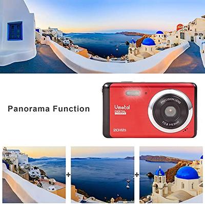 Digital Camera, Lecran Kids Camera FHD 1080P 36.0 Mega Pixels Vlogging  Camera with 16X Digital Zoom, LCD Screen, Compact Portable Mini Cameras for