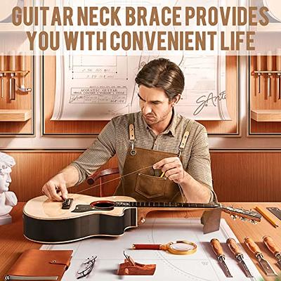  Guitar Neck Rest Cradle + Guitar String Winder Tool