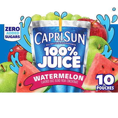 Capri Sun Fruit Punch Juice Box Pouches, 10 ct Box, 6 fl oz Pouches 