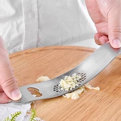 Garlic Press for Kitchen, Ginger Peeler Garlic Crusher - Yahoo Shopping