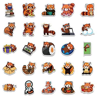 YOOEI 100 Pcs Cute Animal Stickers for Kids, Waterproof Vinyl Cute Aesthetic Stickers for Water Bottle, Skateboards and Laptop Stickers Teens Girls