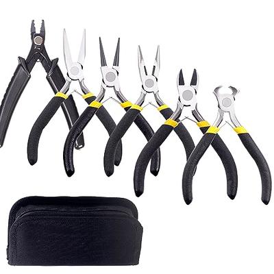 Jewelry Pliers Songin 3 Pack Jewelry Pliers Set Tools Includes Needle Nose Pliers Round Nose Pliers Wire Cutters Chain Nose Pliers for Jewelry Making