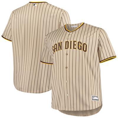 Men's Fernando Tatis Jr. Brown San Diego Padres Big & Tall Replica Player  Jersey