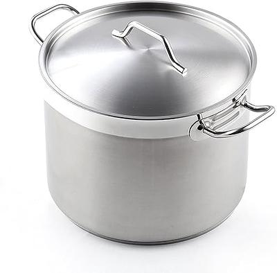 Cooks Standard 12 Quart Classic Stainless Steel Stockpot with Lid