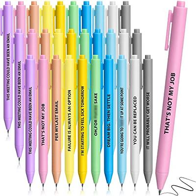 Qeeenar 50 Pcs Bible Verse Ballpoint Pens Christian Pens Inspirational  Quotes Pens Funny Ballpoint Pens Retractable Black Ink Pens for Women Men  Colleague Coworker Office Writing Gifts (Flower) - Yahoo Shopping
