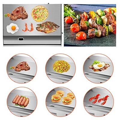 Electric Griddle Flat Top Grill 1300W Hotplate BBQ Commercial