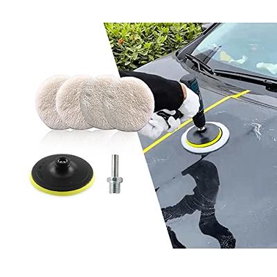 HUADU (5+4pcs Buffing Polishing Pads 6 Inch and Wool Cutting Pad for Drill  Buffer Attachment with Drill Adapter for Car Buffer Polisher Compounding,  Polishing and Waxing - Yahoo Shopping