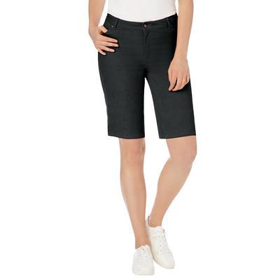 Jessica London Women's Plus Size Tummy Control Bi-Stretch Bootcut Pant - 24  W, Black