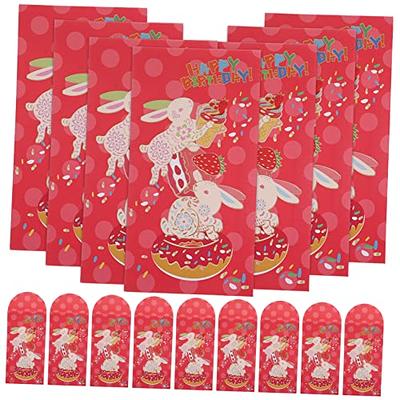 Didiseaon 30pcs 2024 Year of The Dragon Red Packet New Year Red Packet  Chinese Red Envelope Decorative Envelopes Red Luck Money Bag Dragon Paper  Red Packets Red Envelopes Chinese Paper Gift 