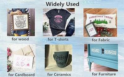 Silk Screen Stencils Mesh Transfers Reusable Self-Adhesive Stencils for  Painting on Wood Fabric T-Shirt Wall,Fabric,Chalkboard,DIY Home Decor 5x7  inch - Yahoo Shopping