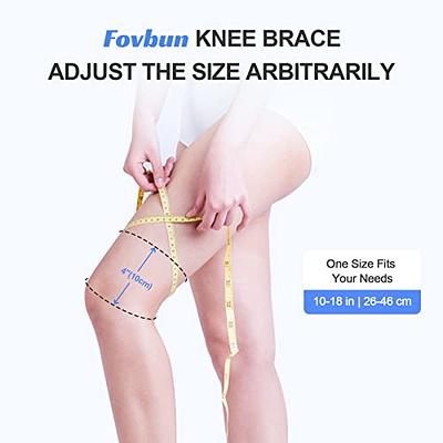 Fovbun Knee Braces for Knee Pain with Stabilizers & Patella Gel