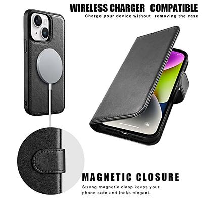 Bocasal iPhone 11 Wallet Case with Card Holder PU Leather Magnetic  Detachable Kickstand Shockproof Wrist Strap Removable Flip Cover for iPhone  11 6.1