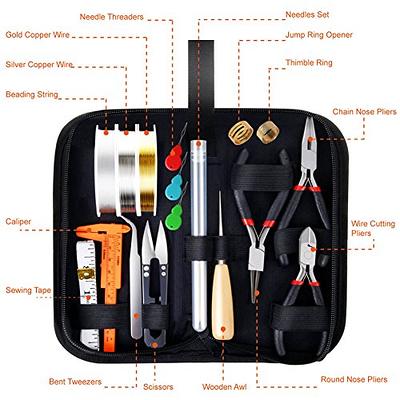 PAXCOO Jewelry Making Supplies Kit with Jewelry Tools, Jewelry Wires and  Jewelry Findings for Jewelry Repair and Beading - Yahoo Shopping