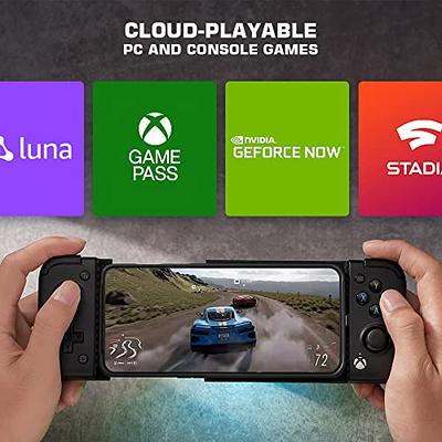  RiotPWR Mobile Cloud Gaming Controller for iOS – Mobile Console  Gaming on your iPhone - Play Game Pass, Apple Arcade + more [1 Month Xbox Game  Pass Ultimate Included] : Video Games