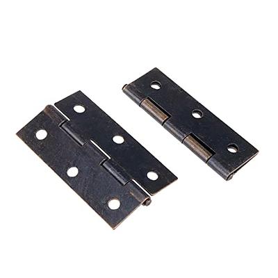 The Metal Magician Black T-Strap Hinges, Pack of 4 Heavy Duty Barn