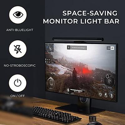 MELIFO Monitor Light Bar with Mechanical Switch＆Wireless Remote Dual  Control,Computer Light with Stepless Dimming,No Screen Glare Monitor Lamp  with USB Powered for Home and Office - Yahoo Shopping