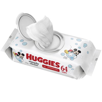 Huggies Special Delivery Baby Wipes, Unscented, 6 Pack, 336 Total