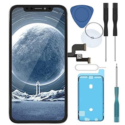 BESJMYT for iPhone 11 Screen Replacement 6.1 with Ear Speaker Sensor Full  Assembly Kit 3D Touch LCD Display Digitizer Fix Tools with HD Glass