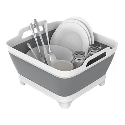 Collapsible dish drainers 2025 with removable drain