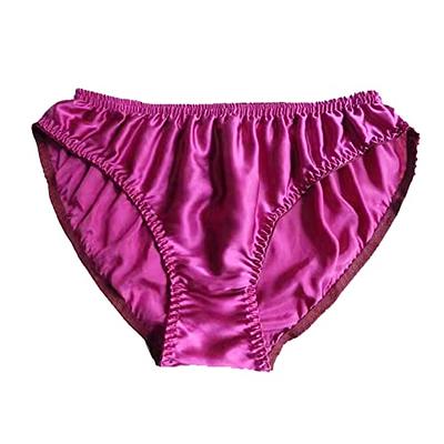 Yavorrs Men's 100% Pure Silk Underwear Bikini Briefs Panties (as1, alpha,  m, regular, regular, purple) - Yahoo Shopping