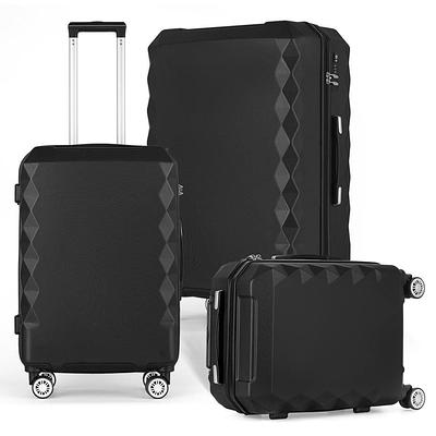 American Green Travel Melrose S 2-Piece Black Carry-On Weekender TSA Anti-Theft Luggage Set