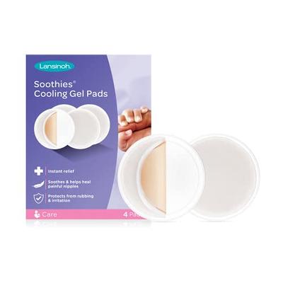 TendHer Reusable Soothing Breastfeeding Gel Pads with Absorbent Covers, Hot  or Cold Packs for Nursing Pain Relief from Sore Nipples, Engorgement and  Clogged Ducts, Pack of 2 Gel Packs and Sleeves 