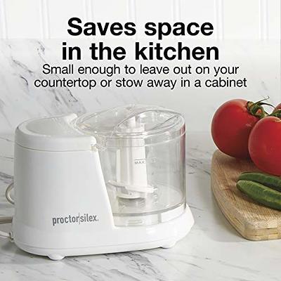 .com- Proctor Silex Durable Electric Vegetable Chopper