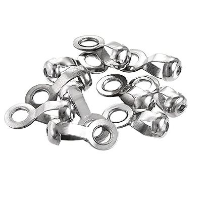 uxcell Ball Chain Connector, 4mm 4.5mm Pull Loop Crimp Link Stainless Steel  Connection, Pack of 20 - Yahoo Shopping