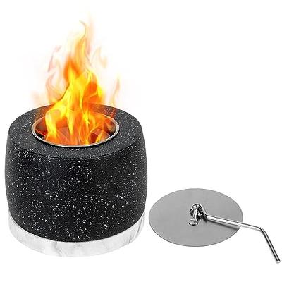 Flammtal Tabletop Fire Pit [4h Burning Time] - Indoor & Outdoor