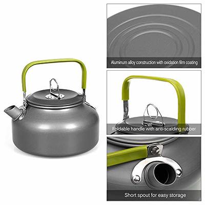 Camping Tea Pot, Outdoor Boiling Water Pot Camping Water Pot